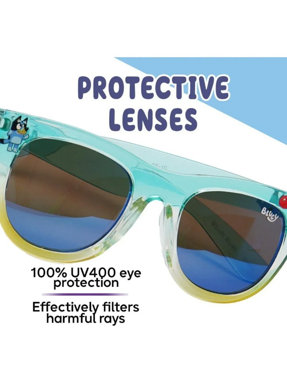 UV-Protective Toddler Sunglasses with Soft Case - Cute & Comfortable Kids'